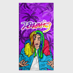 Бандана-труба Такеши 6ix9ine, цвет: 3D-принт — фото 2