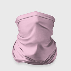 Бандана-труба Светло-розовый, цвет: 3D-принт