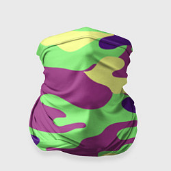 Бандана-труба Камуфляж, цвет: 3D-принт