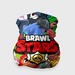 Бандана-труба BRAWL STARS ВСЕ БРАВЛЕРЫ, цвет: 3D-принт