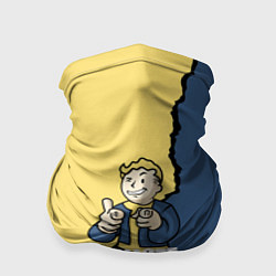 Бандана-труба Fallout logo boy, цвет: 3D-принт