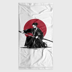 Бандана-труба Японский самурай Z, цвет: 3D-принт — фото 2