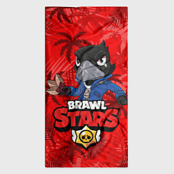 Бандана-труба BRAWL STARS CROW ВОРОН, цвет: 3D-принт — фото 2