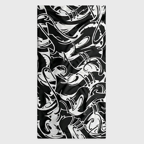 Бандана Tattoo BlackWhite / 3D-принт – фото 3