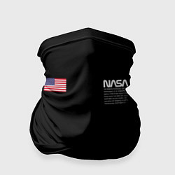 Бандана-труба NASA, цвет: 3D-принт