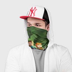 Бандана-труба Minecraft, цвет: 3D-принт — фото 2