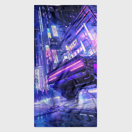 Бандана Cyberpunk city / 3D-принт – фото 3