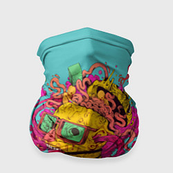 Бандана-труба Взрыв мозга, цвет: 3D-принт