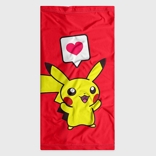 Бандана Pikachu Pika Pika / 3D-принт – фото 3