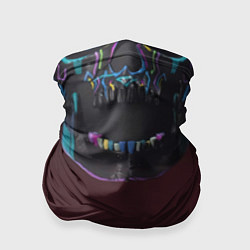 Бандана-труба Watch Dogs Legion Skull Mask, цвет: 3D-принт