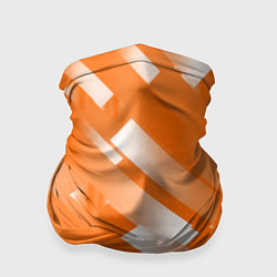 Бандана-труба Оранжевый градиент, цвет: 3D-принт