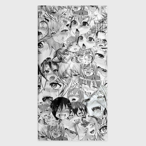 Бандана Ahegao monochrome / 3D-принт – фото 3