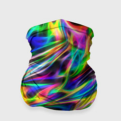 Бандана-труба Космическая хризонтема, цвет: 3D-принт