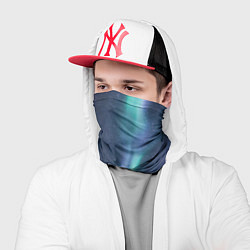 Бандана-труба Северное Сияние, цвет: 3D-принт — фото 2