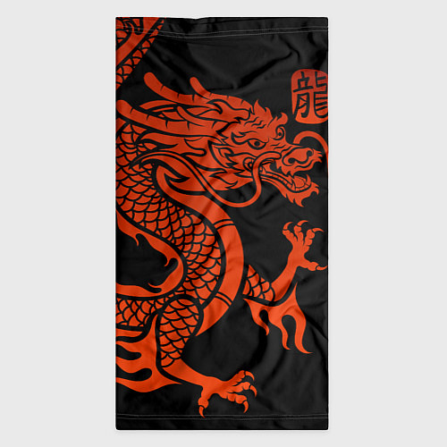 Бандана RED CHINA DRAGON / 3D-принт – фото 3