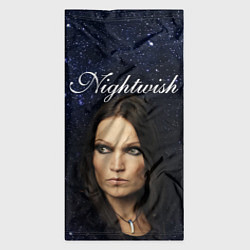 Бандана-труба Nightwish Tarja Turunen Z, цвет: 3D-принт — фото 2