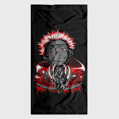 Бандана JUJUTSU KAISEN СУКУНА / 3D-принт – фото 3