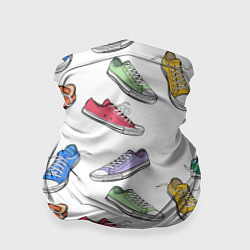 Бандана-труба Кеды Sneakers, цвет: 3D-принт