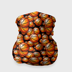 Бандана-труба Баскетбольные Мячи, цвет: 3D-принт