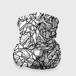 Бандана-труба Масса людей, цвет: 3D-принт