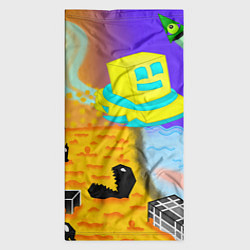 Бандана-труба Geometry Dash: RobTop Z, цвет: 3D-принт — фото 2