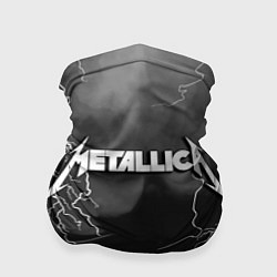 Бандана-труба METALLICA РАЗРЯД МОЛНИИ, цвет: 3D-принт