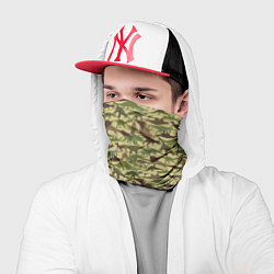 Бандана-труба Динозавры камуфляж, цвет: 3D-принт — фото 2