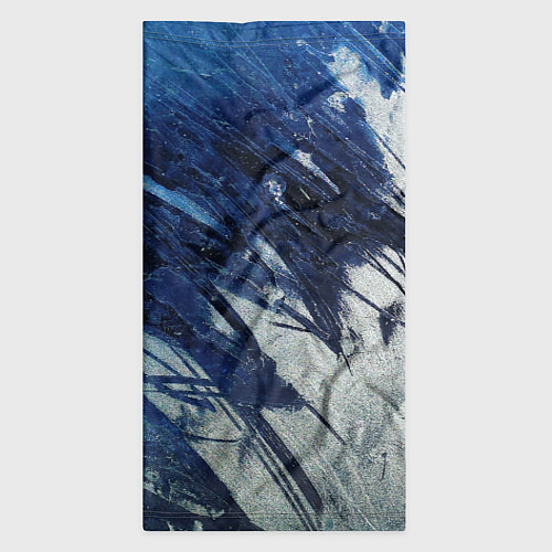 Бандана Серо-синее абстрактное / 3D-принт – фото 3