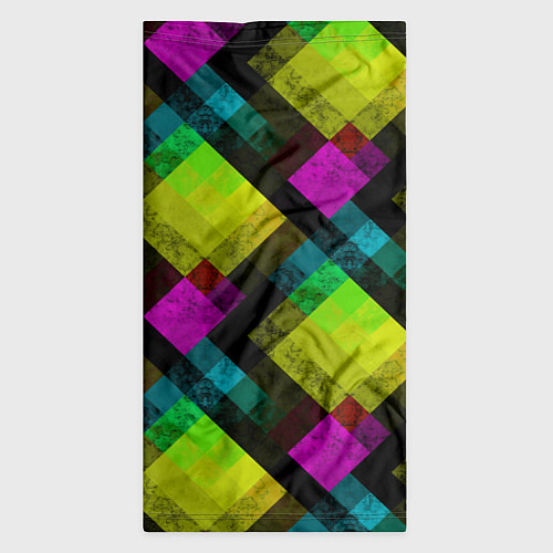 Бандана Абстрактный разноцветный узор / 3D-принт – фото 3