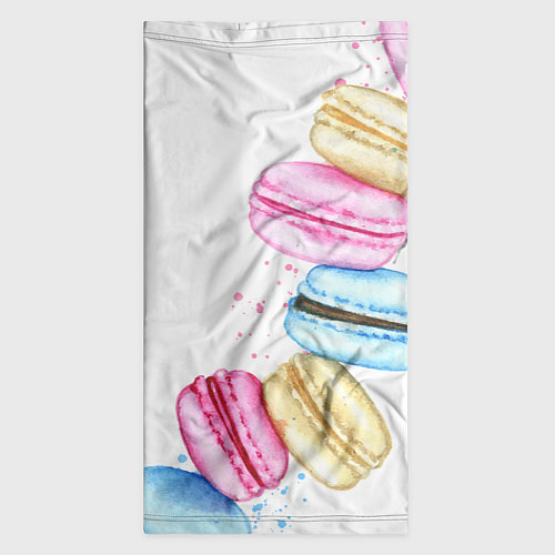 Бандана Macarons Нежный десерт / 3D-принт – фото 3