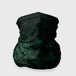 Бандана Темно-зеленый мраморный узор