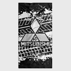 Бандана-труба MITSUBISHI СЛЕДЫ ШИН, цвет: 3D-принт — фото 2
