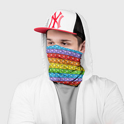 Бандана-труба ANTI-STRESS POP IT ПОП ИТ, цвет: 3D-принт — фото 2