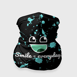 Бандана-труба Smile Evereday - Улыбайся !, цвет: 3D-принт