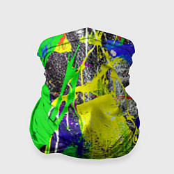 Бандана-труба Брызги красок Grunge Paints, цвет: 3D-принт
