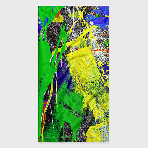 Бандана Брызги красок Grunge Paints / 3D-принт – фото 3
