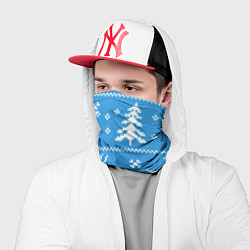 Бандана-труба Зимняя ночь, цвет: 3D-принт — фото 2