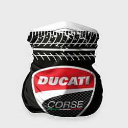 Бандана-труба Ducati Дукати Z, цвет: 3D-принт