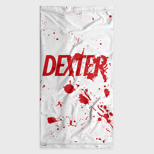 Бандана Dexter logo Декстер брызги крови / 3D-принт – фото 3