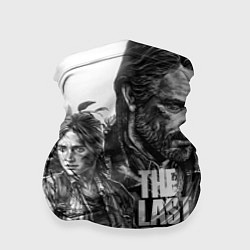 Бандана-труба THE LAST OF US ЧЁРНО БЕЛЫЙ, цвет: 3D-принт