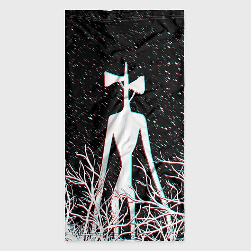 Бандана СИРЕНОГОЛОВЫЙ ГЛИТЧ ЛЕС, КОСМОС / 3D-принт – фото 3