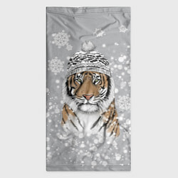 Бандана-труба Снежный тигр, цвет: 3D-принт — фото 2