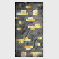 Бандана-труба Золотая руда - Minecraft, цвет: 3D-принт — фото 2