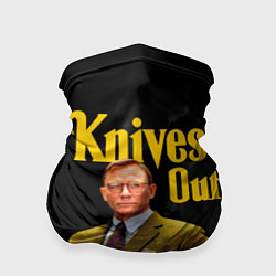 Бандана-труба Достать ножи Knives Out, цвет: 3D-принт