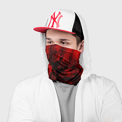Бандана-труба DYING LIGHT RED ZOMBIE FACE, цвет: 3D-принт — фото 2