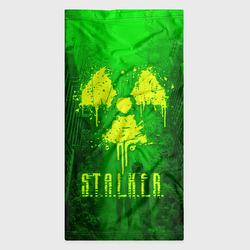 Бандана STALKER LOGO RADIATOIN NEON TOXIC / 3D-принт – фото 3