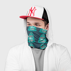 Бандана-труба Ёлки-елки, цвет: 3D-принт — фото 2