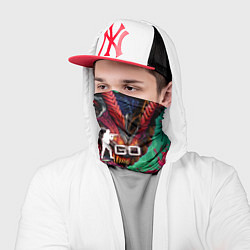 Бандана-труба CS GO ПОПУЛЯРНЫЕ СКИНЫ POP SKIN, цвет: 3D-принт — фото 2