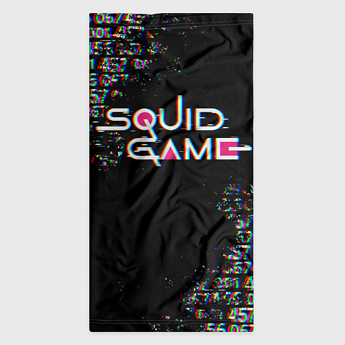 Бандана ИГРА В КАЛЬМАРА ГЛИТЧ SQUID GAME GLITCH / 3D-принт – фото 3