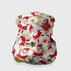 Бандана-труба Дед Мороз!, цвет: 3D-принт